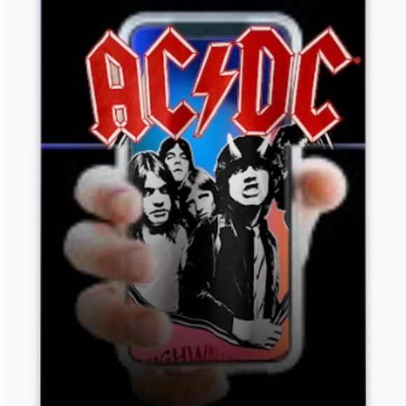 Women’s Cut Rock Tee, ACDC, Sand Beige, New, S - Picture 10 of 12